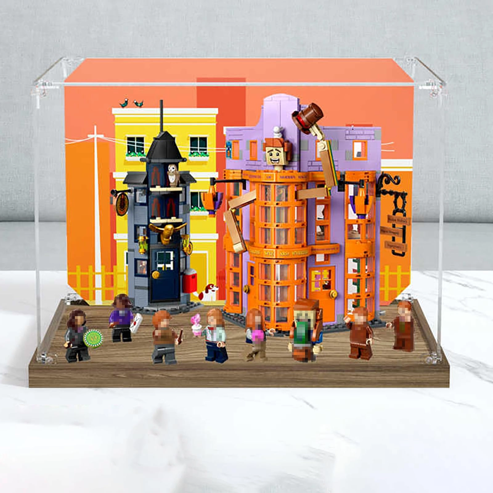 Generic Acrylic display case - 76422 35 x 25 x 25 cm Transparent Dustproof