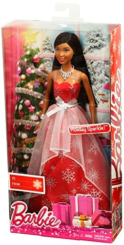 Barbie Holiday Sparkle - Red Silver Ages 36+