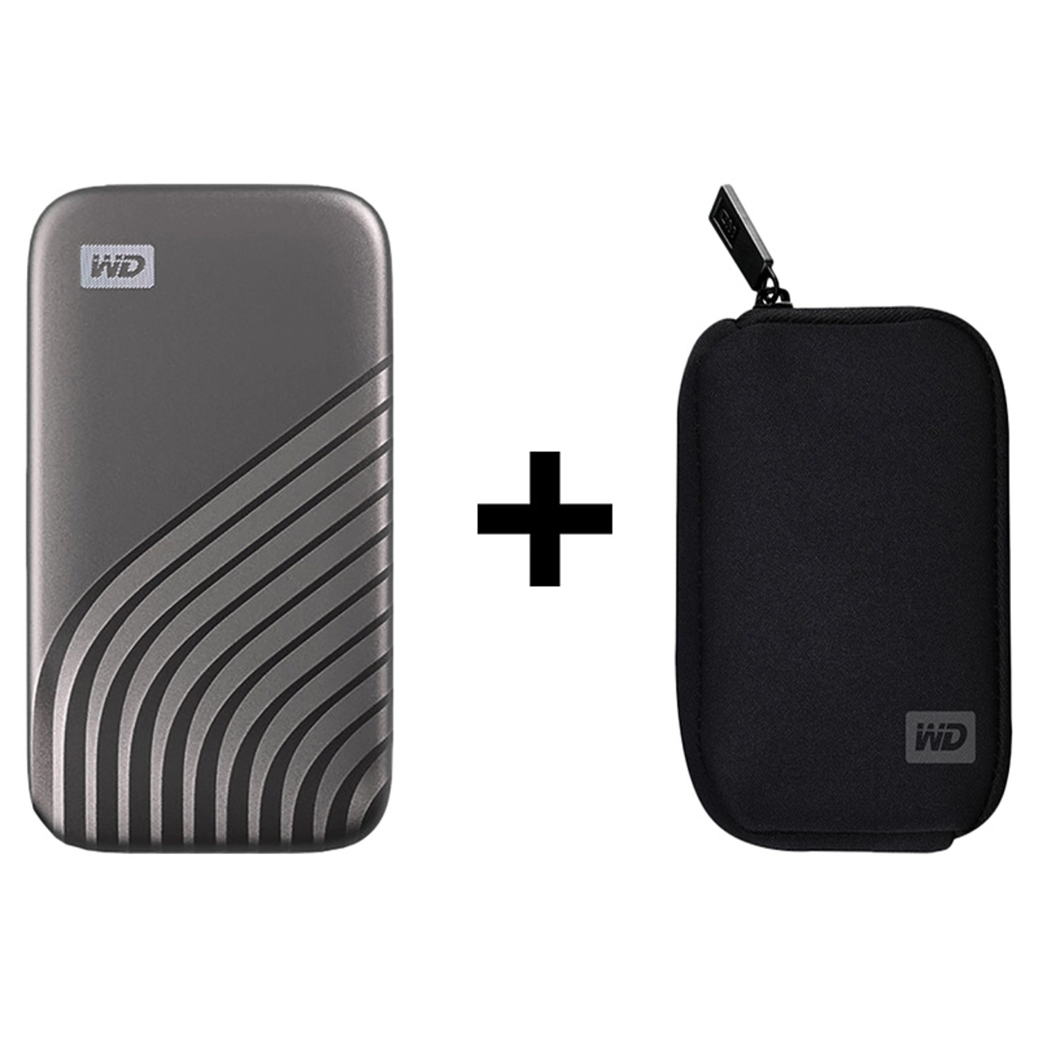 Western Digital My Passport SSD - 2000GB + My Passport Neoprene Case