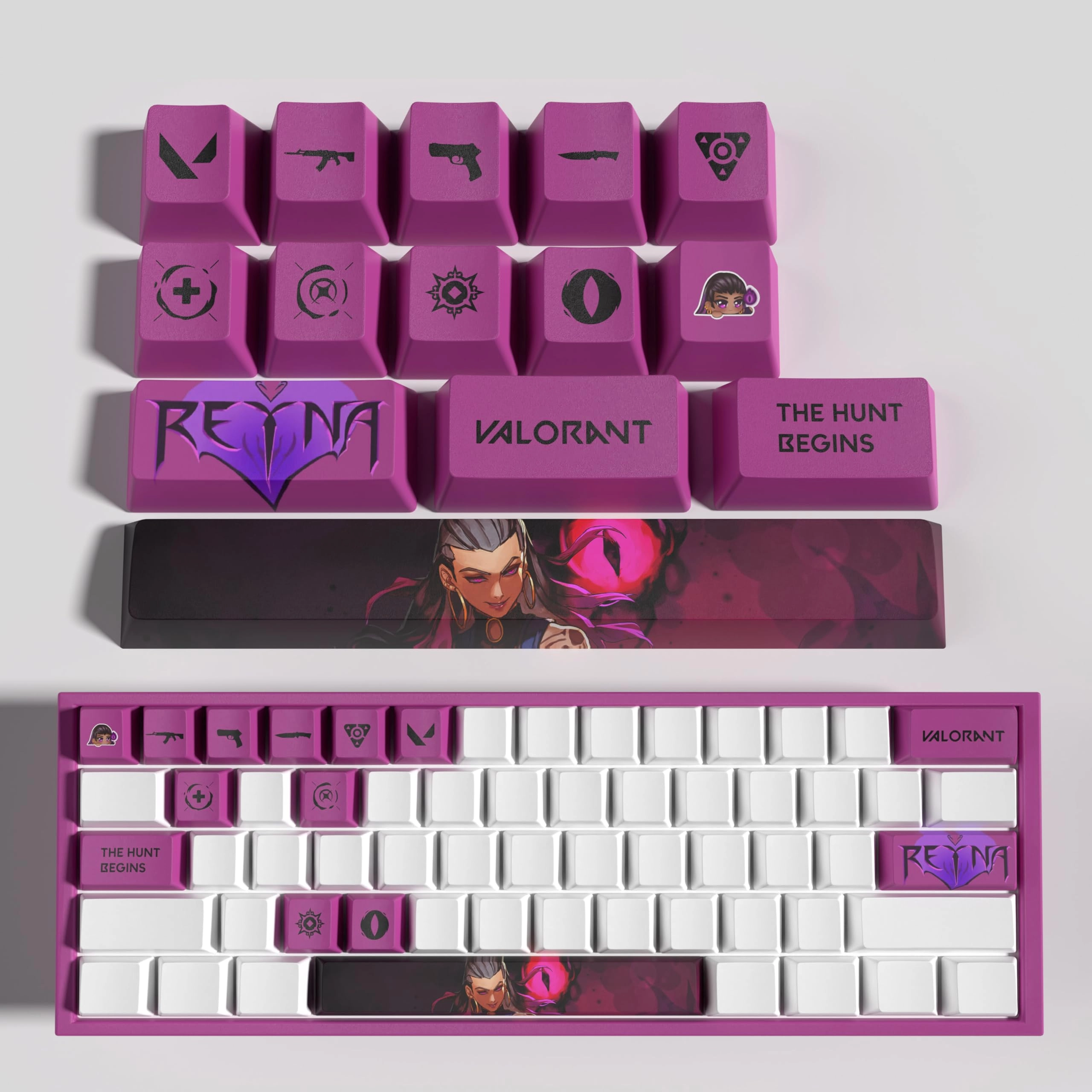 GATOKIT Valorant Custom Keycaps