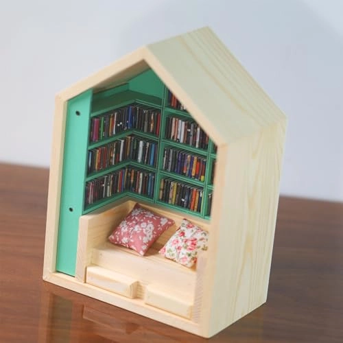 Anxiety Book Shelf - Pine Wood Approx. 170.3 x 99.8 x 230mm