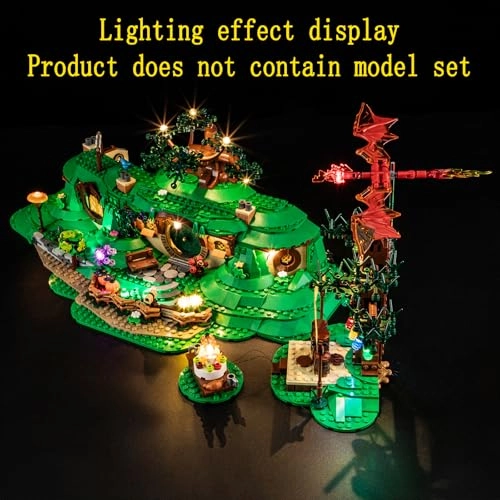 LED Light Kit for LEGO Icons The Lord of The Rings: The Shire 10354