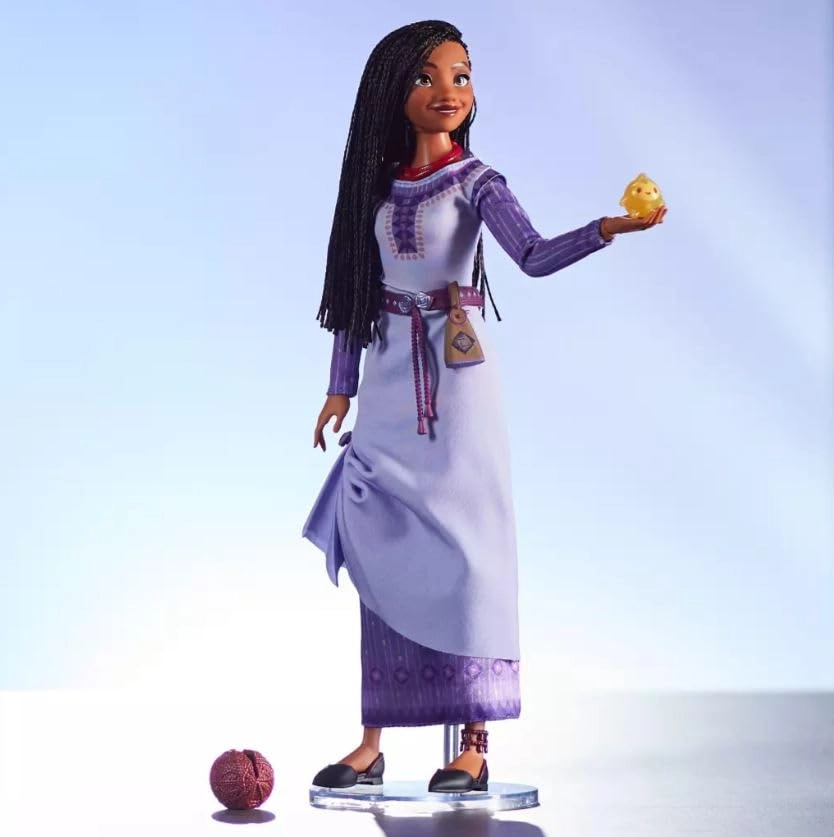 Asha Musical Doll - 29 cm Purple