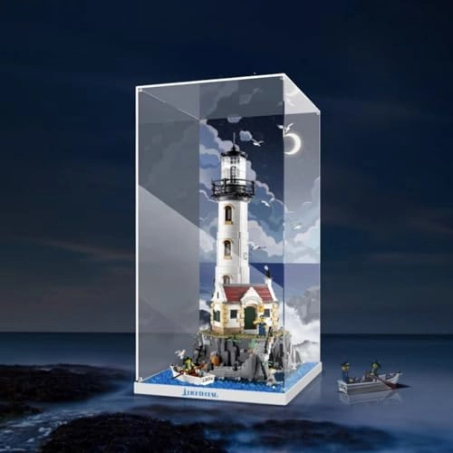 Figures Display Box - 30 x 30 x 60 cm Acrylic Dustproof Transparent