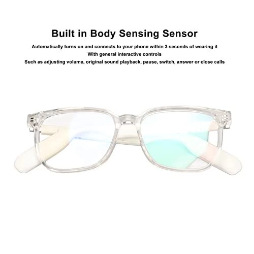 Smart Glasses - Blue Light Blocking Open-Ear Bluetooth IP67 Waterproof
