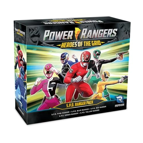 Power Rangers Heroes of The Grid: S.P.D Ranger Pack
