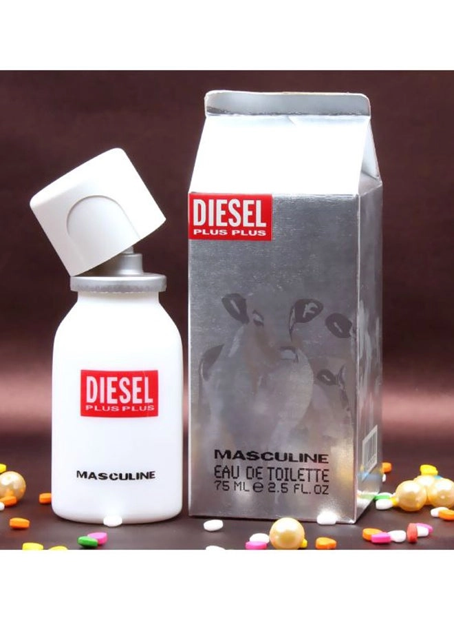 Plus Plus Masculine Eau de Toilette 75ml