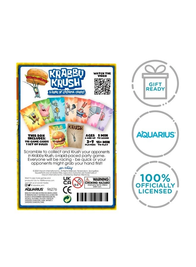 SpongeBob Krabby Krush - Card Game