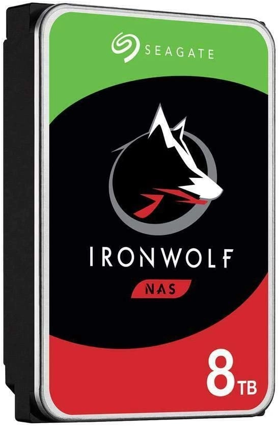 IronWolf 3.5" 7200rpm 256MB SATA 6Gb/s (ST8000VN004) - 8TB
