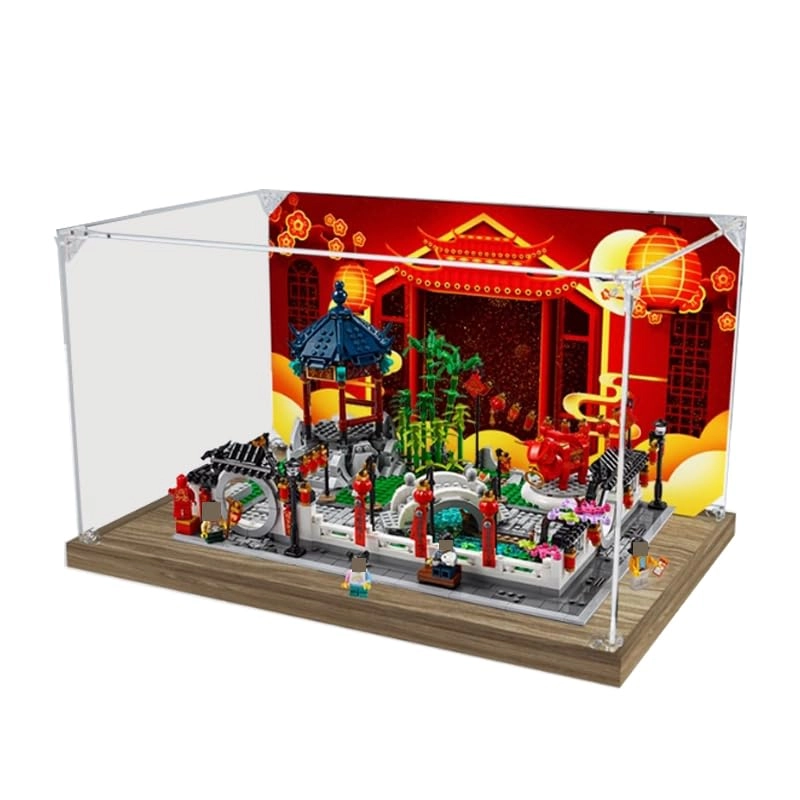 Display Case (80107) - Clear Acrylic 16.53x11.02x9.44in