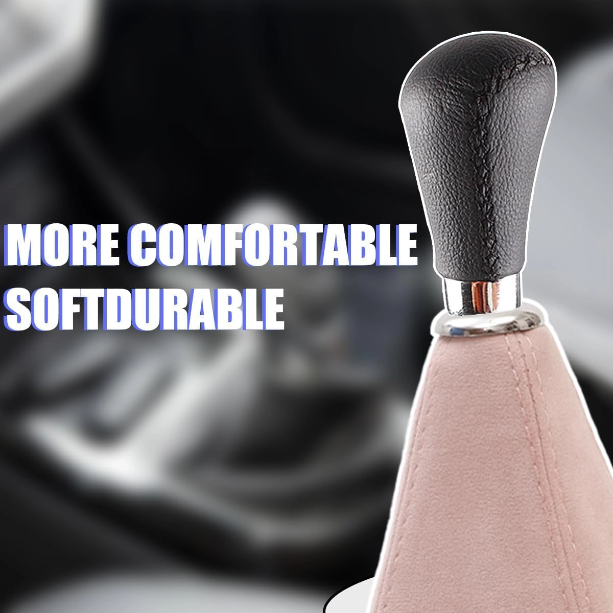 Shift Boot Cover - Suede Black