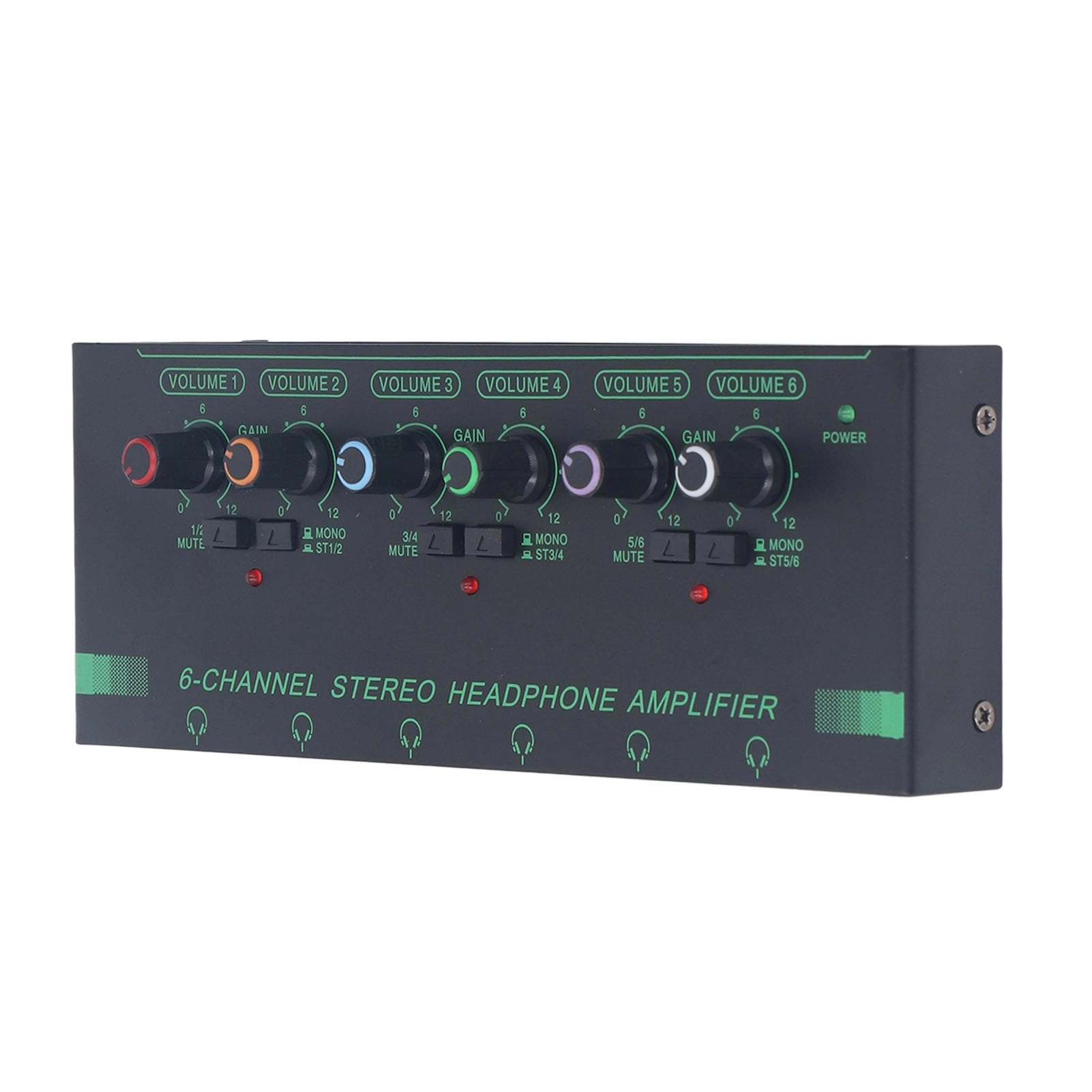 Jectse Headphone Amplifier Splitter - 6 channels