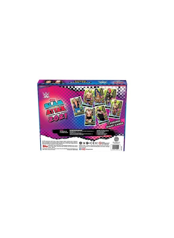 WWE Slam Attax 2021 Edition - 4pcs