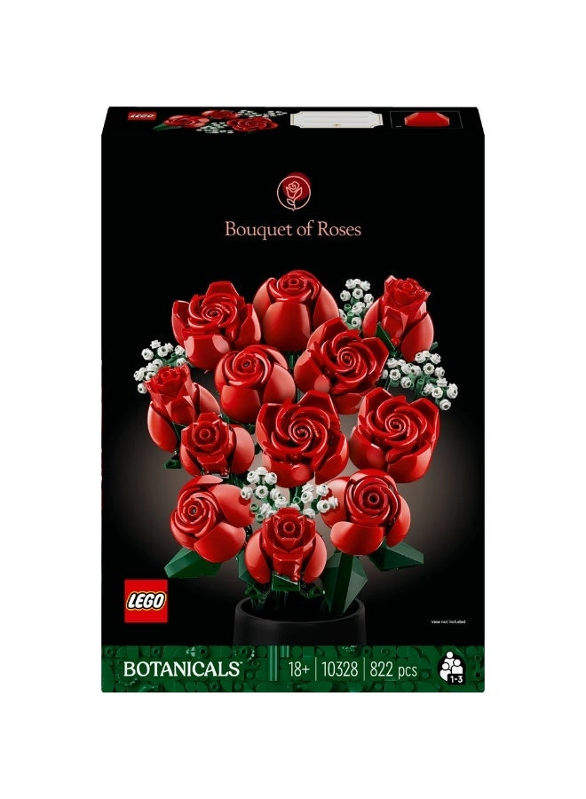 Botanicals Bouquet of Roses - 822 Pieces
