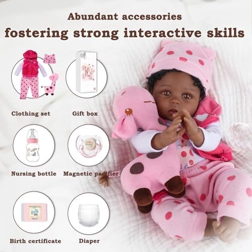 Little Lucy Reborn Baby Doll - 20 Inch Soft Body Girl Ages 3+