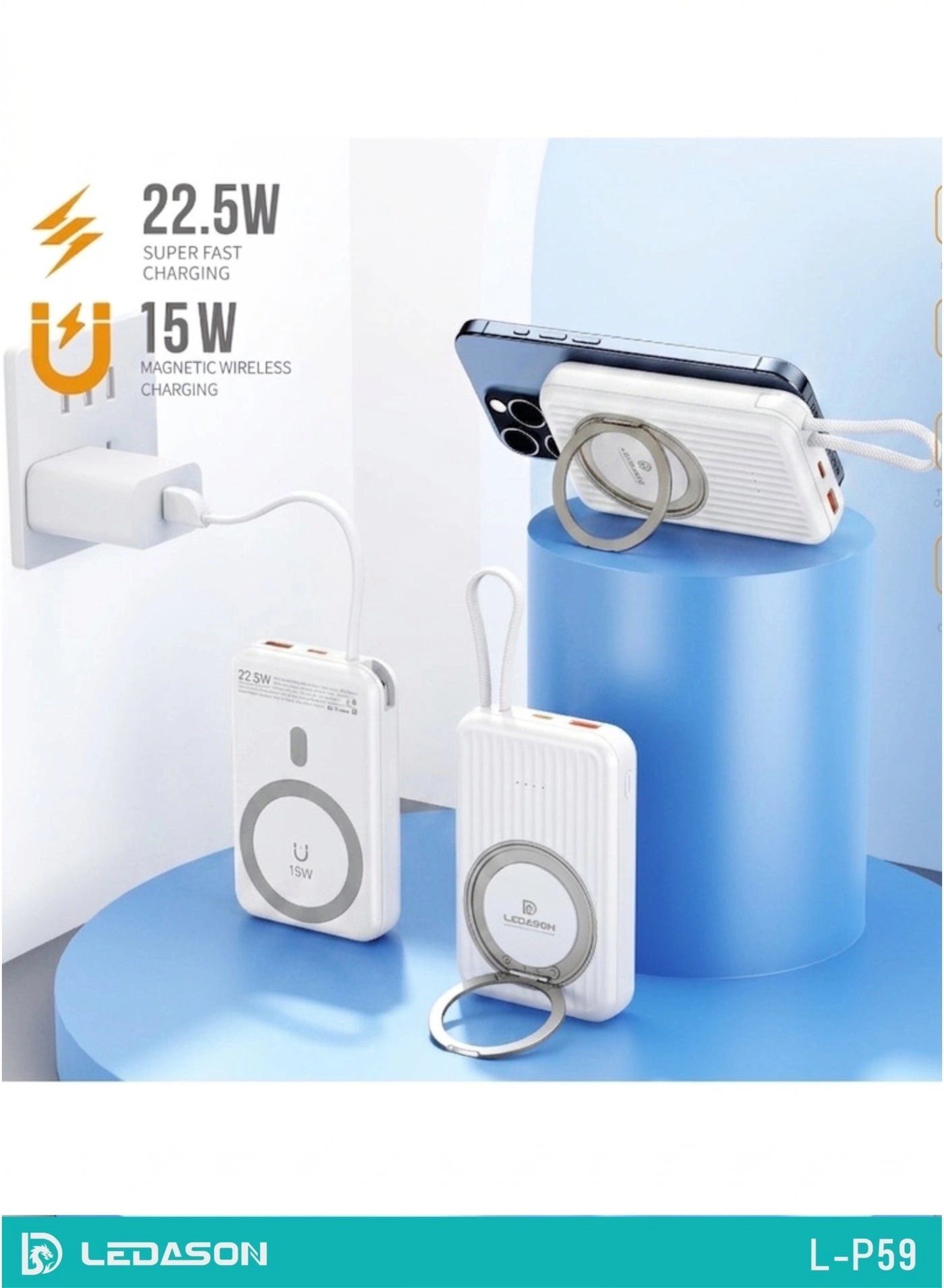 L-P22 - 10000mAh 22.5W Wireless