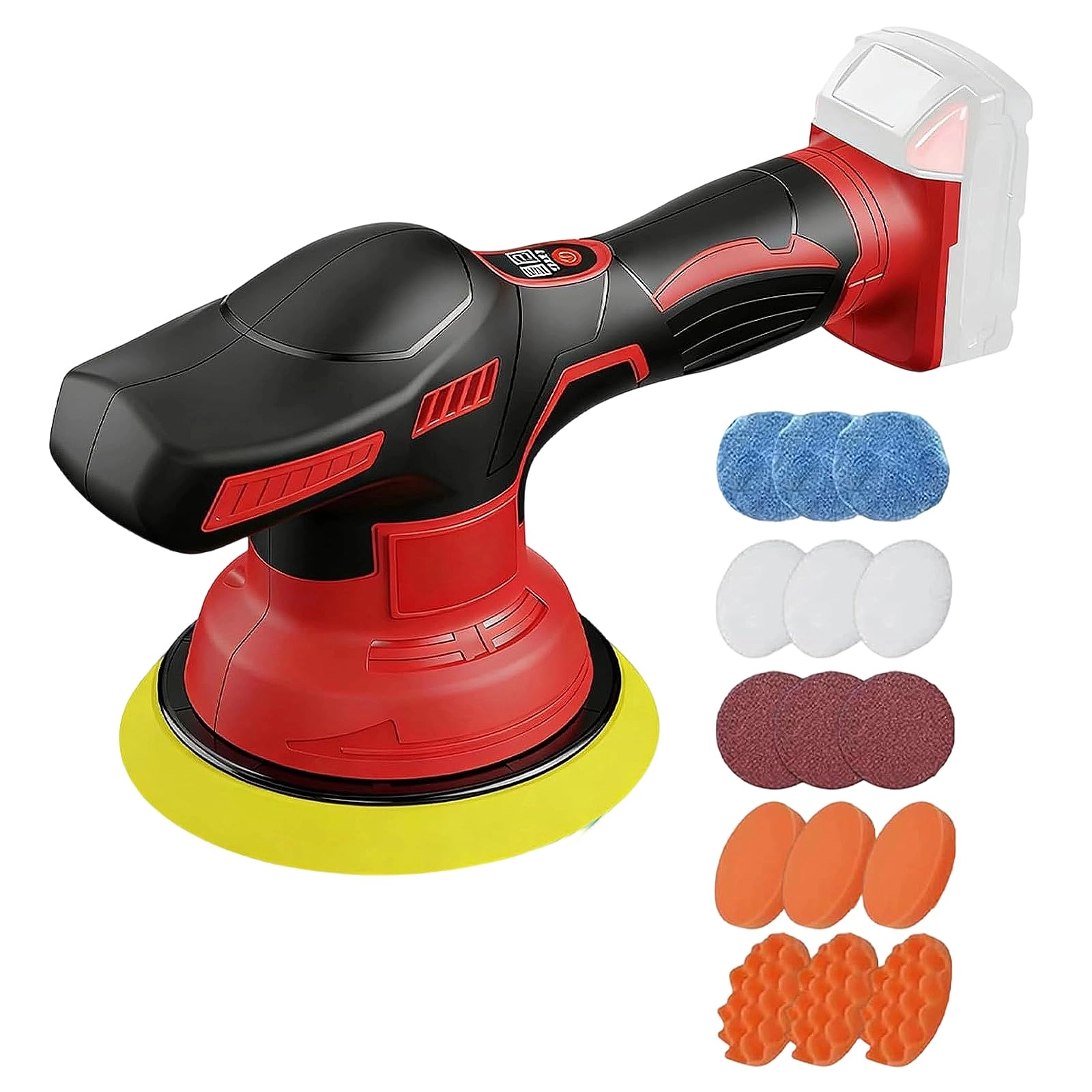 Jerliflyer Cordless Polisher - 6-inch