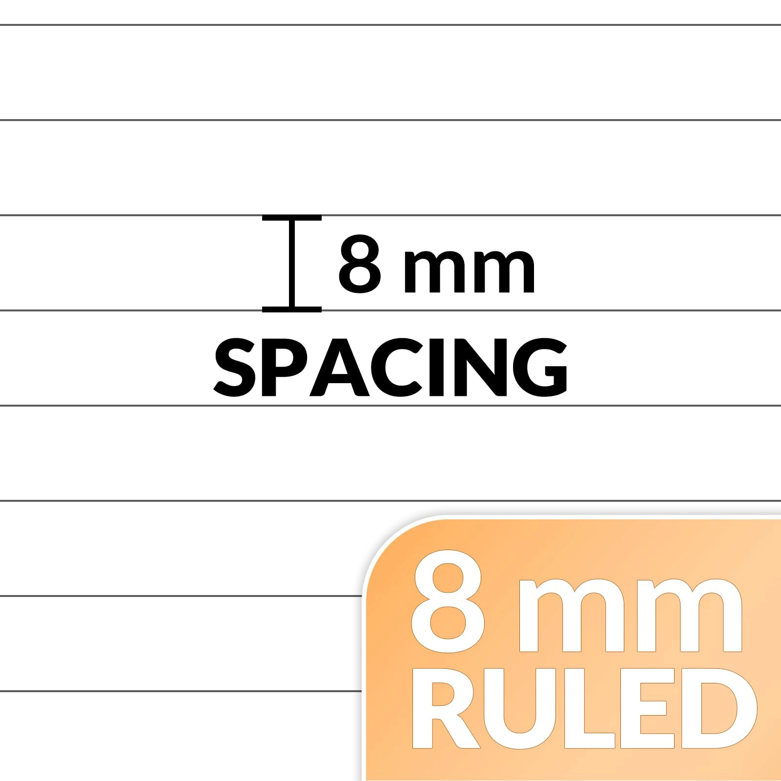 Notebook A4 Spiral - Lined 100 Sheets