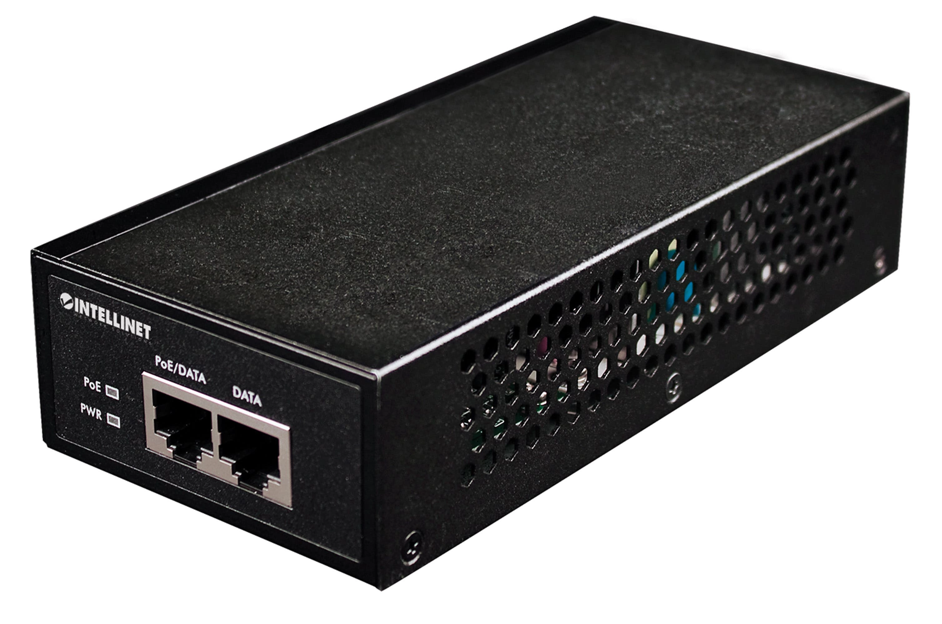 Industrial Gigabit High-Power PoE+ Injector - 45 – 56 V 30 W 1 x RJ45 IEEE 802.3af/at 10/100/1000Base-T