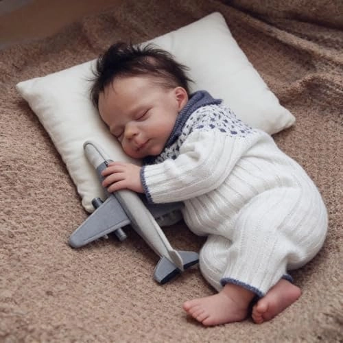 Reborn Baby Doll - 18 inch Silicone Boy and Girl Ages 3+ Bundle