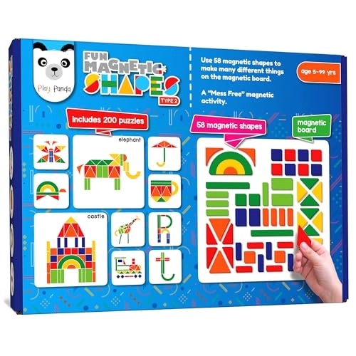 Play Panda Magnetic Puzzle Set - 58 pieces