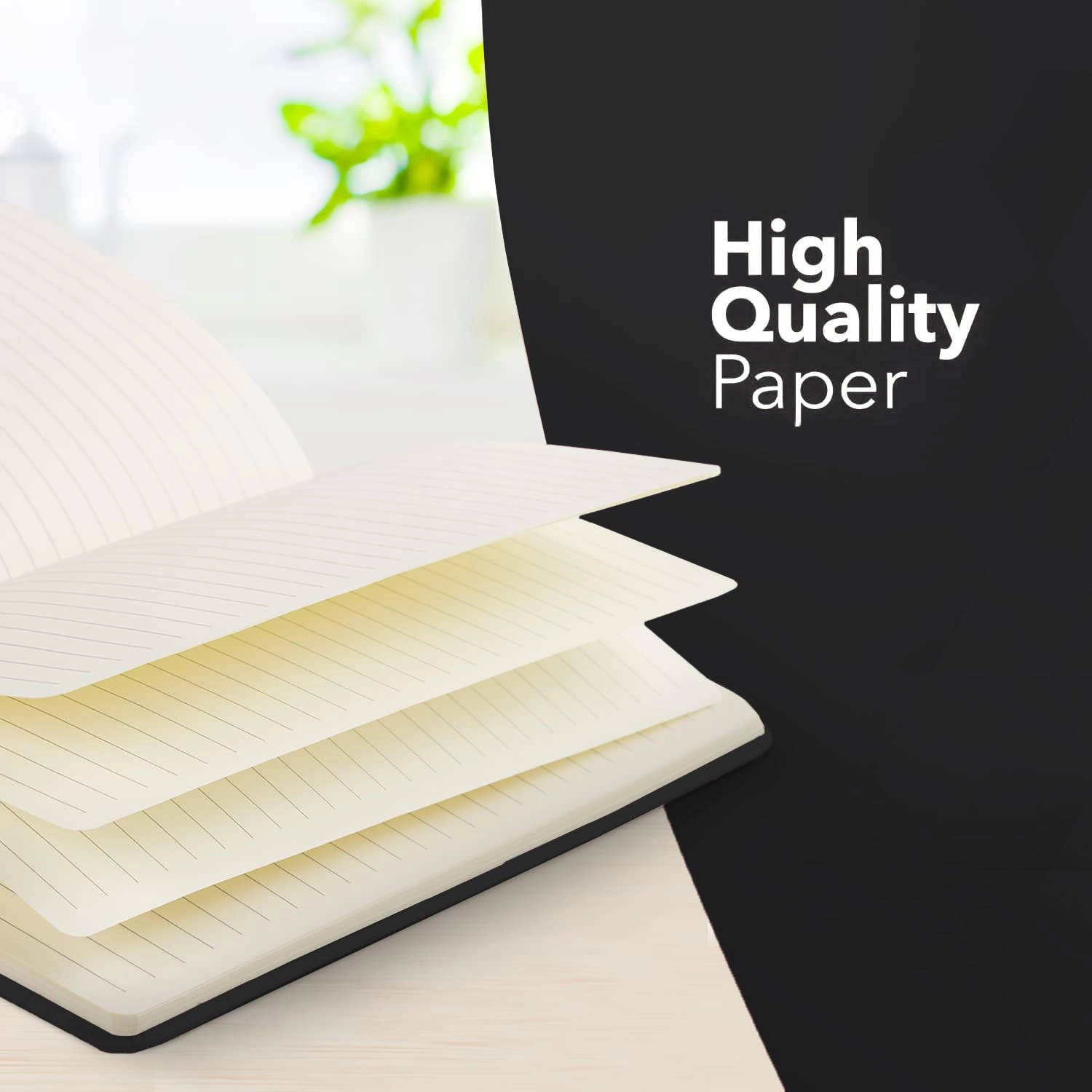 A4 Notebook A4 Hardcover - Lined 80 Sheets