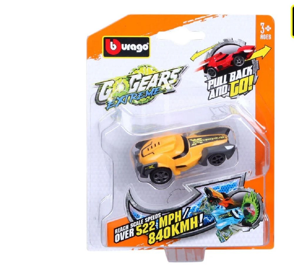 BBURAGO Go Gears Extreme Vehicle - Multi Colour 3+