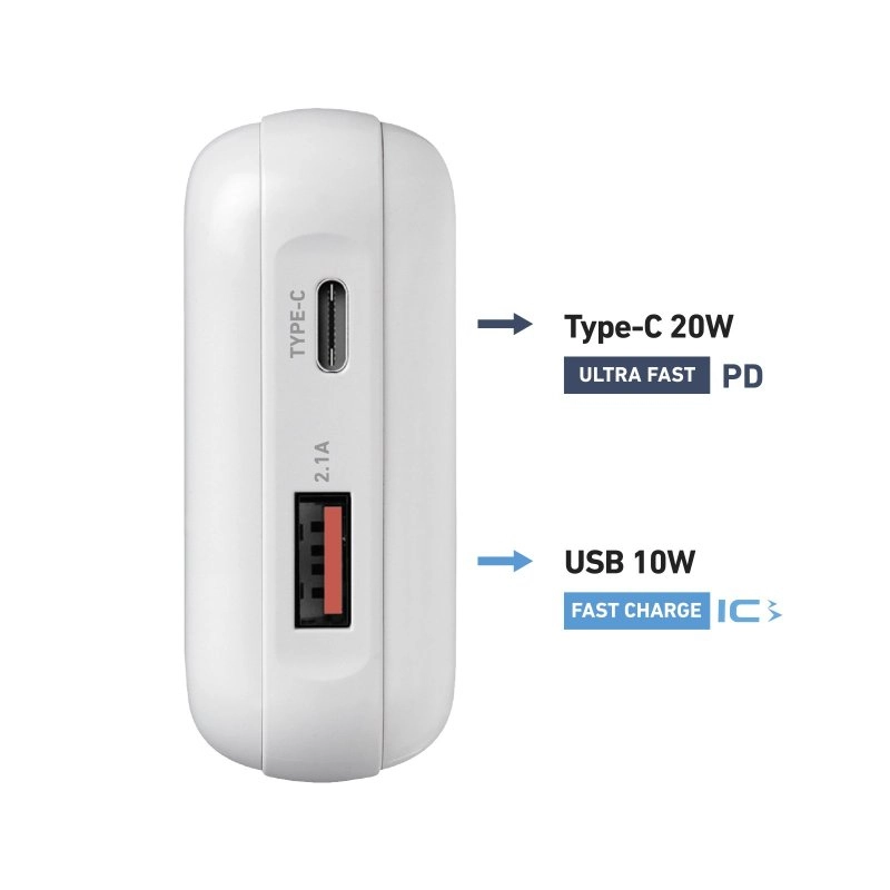Power Delivery Powerbank - 10000mAh