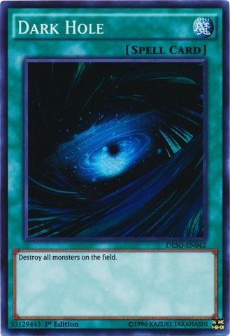 Yu-Gi-Oh! Dark Hole DESO-EN042 1st Edition - 1pcs