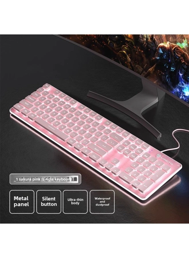 L1 Mechanical Feel Silent Keyboard - Wired/Wireless