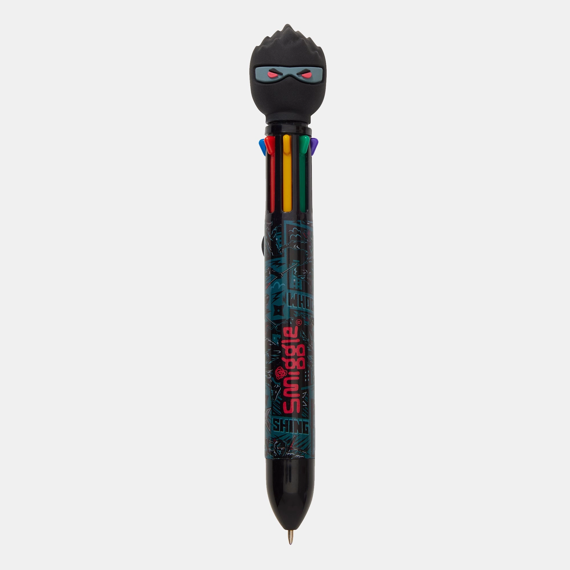 Smiggle Realm Rainbow Pen - 8 Colours In 1 Scented Novelty Topper