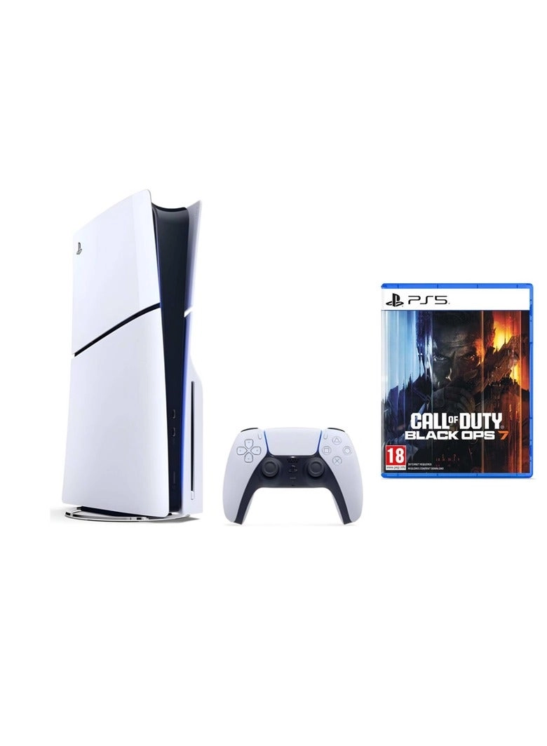 Sony PlayStation 5 Slim Disc Console (International) - PS5 + Call of Duty: Black Ops 7