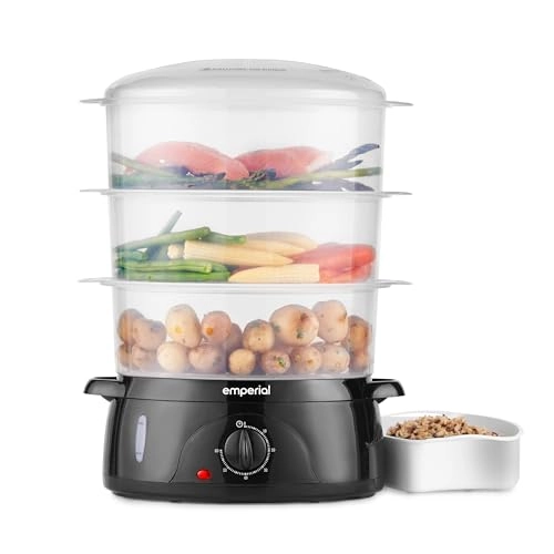 3 Tier Food Steamer - 9 Liters