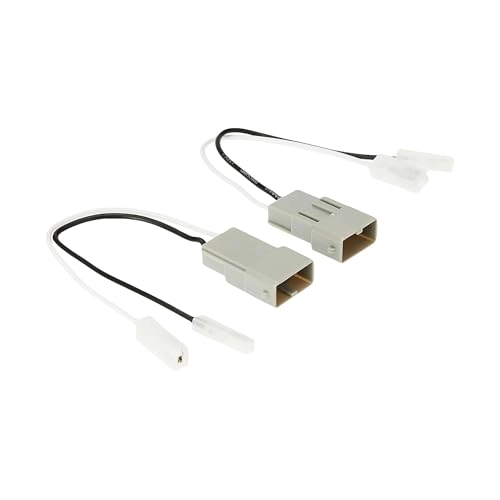 Scosche SHHA02B - Car Speaker Wiring Harness Connector Kit 1990-Up Honda and Acura Vehicles black