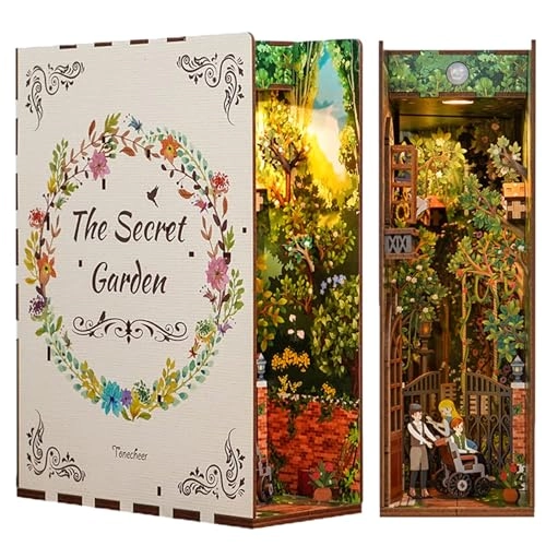 DIY Book Nook Kit - The Secret Garden 1/32