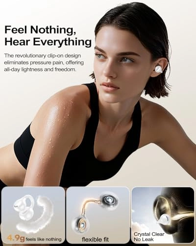 Open Ear Headphones - Wireless Headphone U9