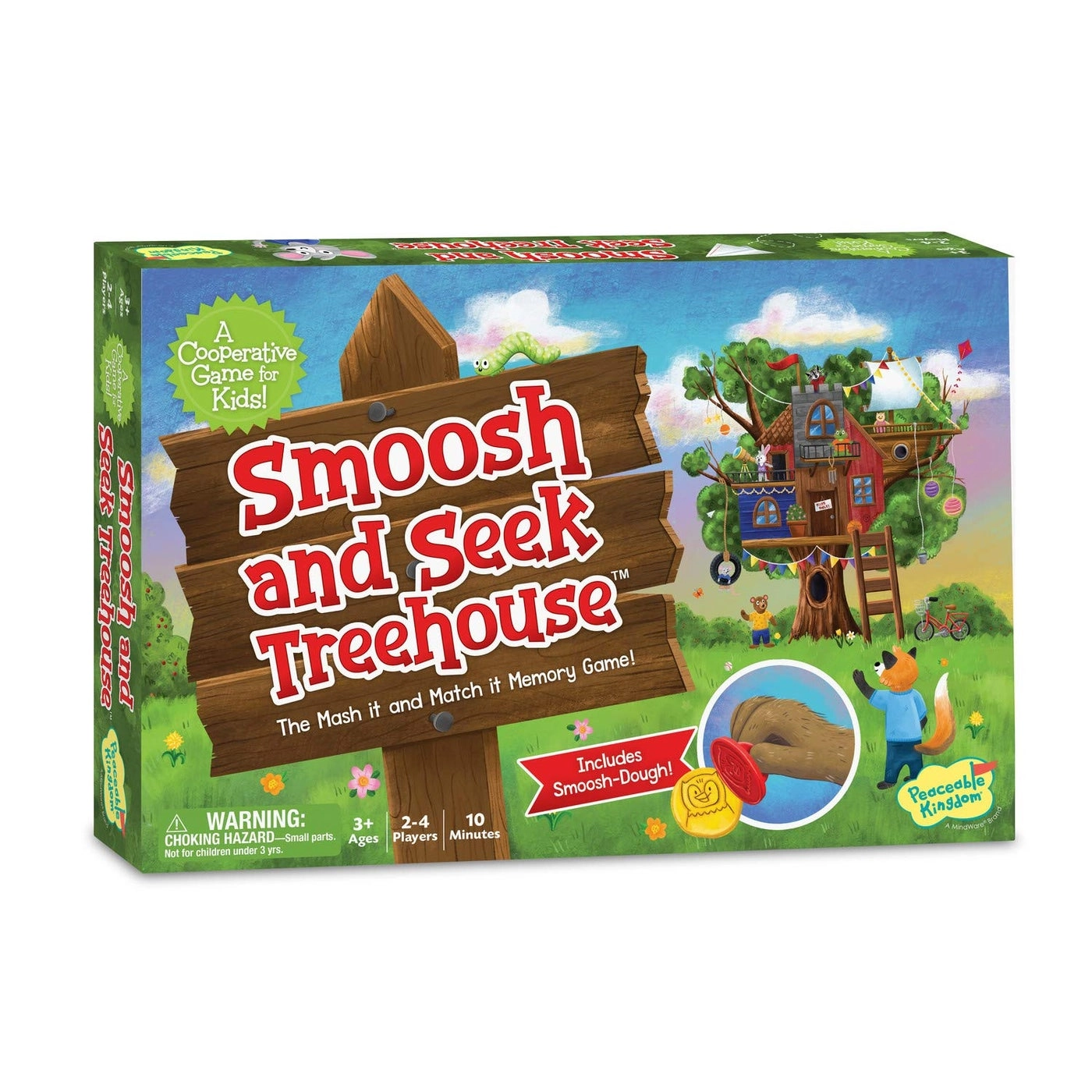 Smoosh and Seek Treehouse - Cooperative Memory-Matching Game