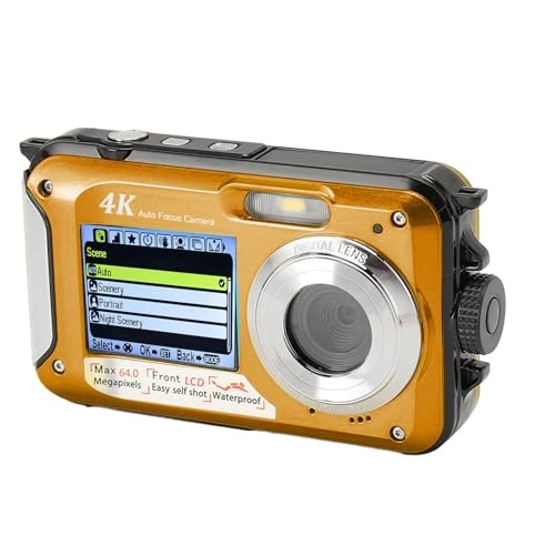 4K 56MP Digital Camera - 16X Zoom 64GB 1250mAh