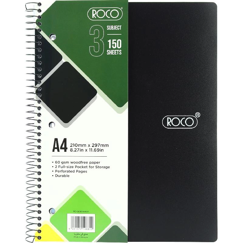 Neon A5 Spiral - Lined 100 Sheets