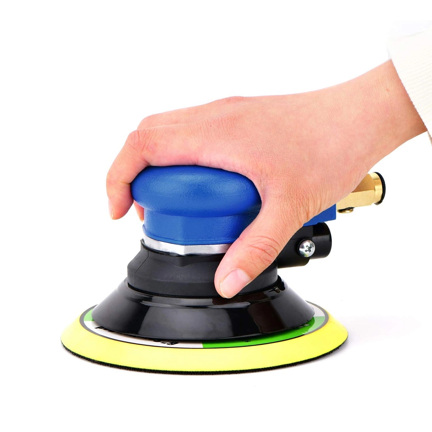 Pneumatic Air Random Orbital Sander - 6" Heavy Duty