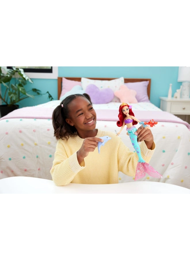 Ariel Doll - Mermaid + Sebastian Figure Ages 3+