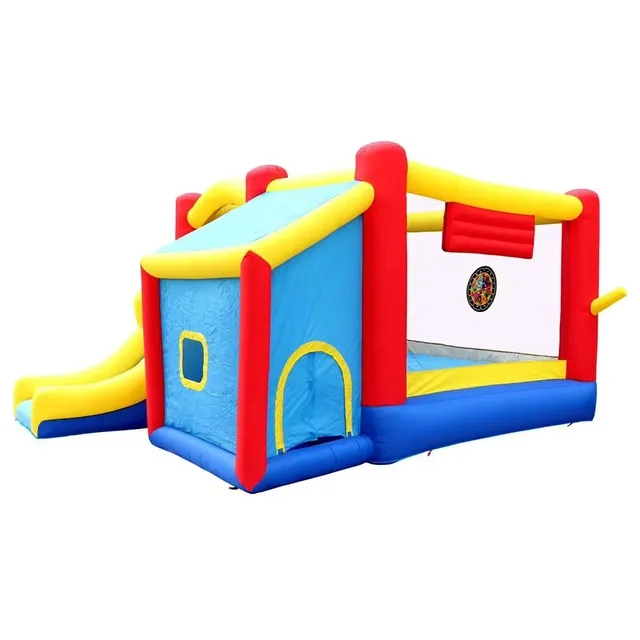 Water Fun Inflatable Playhouse - Slide Splash Pool