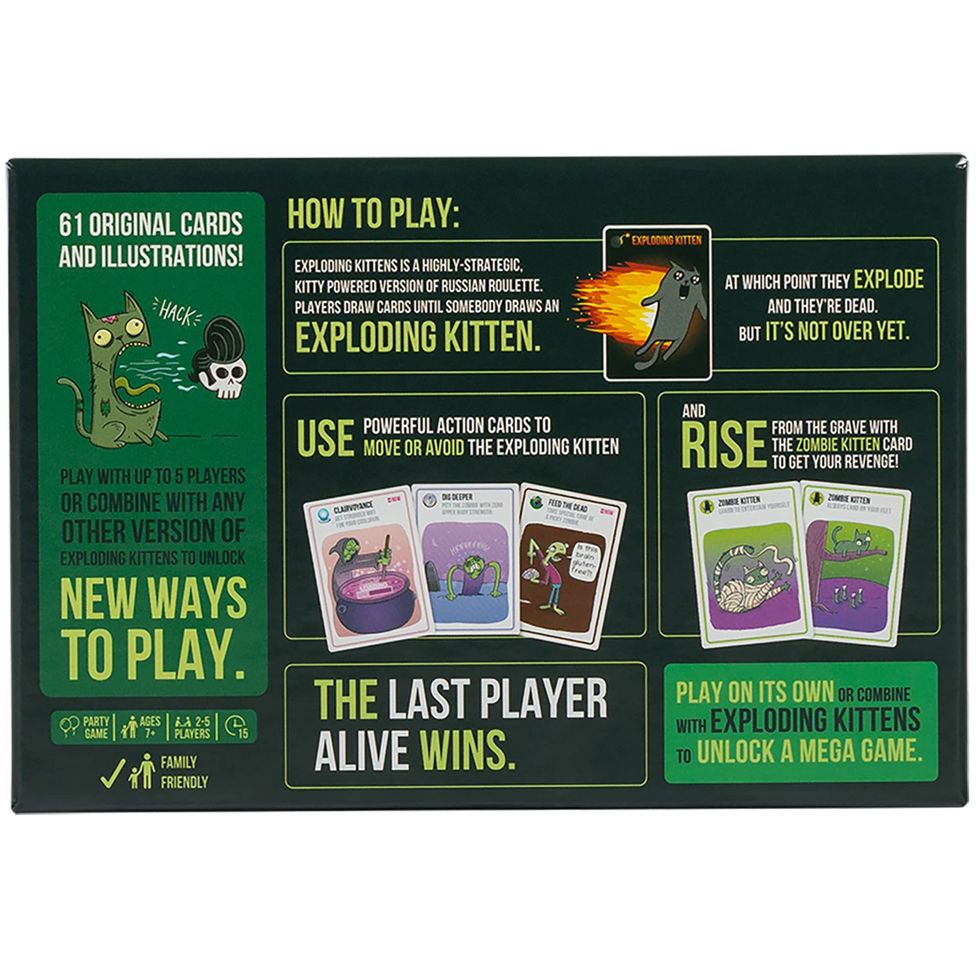 Zombie Kittens - Card Games