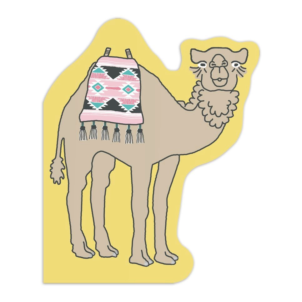 LITTLE MAJLIS Camel Notebook Softcover - Blank