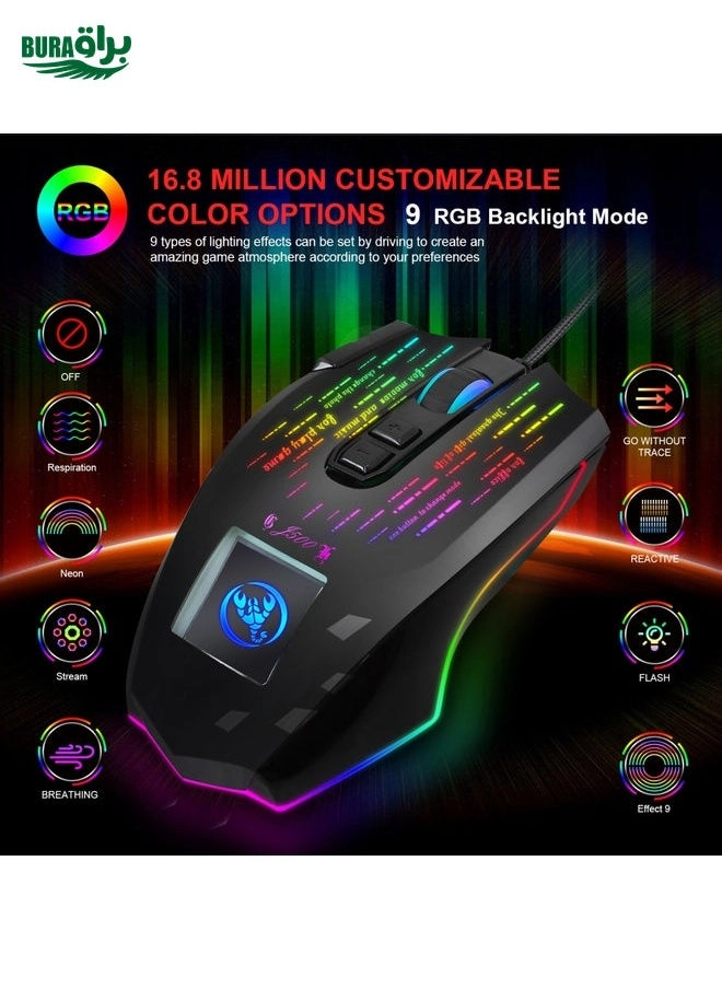 J500 Gaming Mouse - Wired
