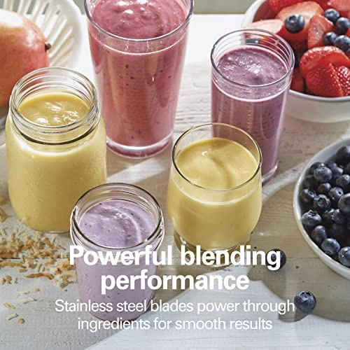 51132 - Personal Smoothie Blender with Travel Cup and One-Touch Blending