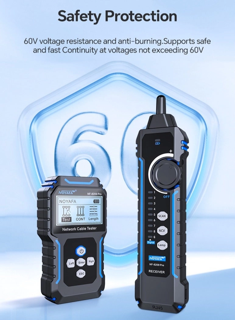 NF-8209Pro - Network Cable Tester PoE