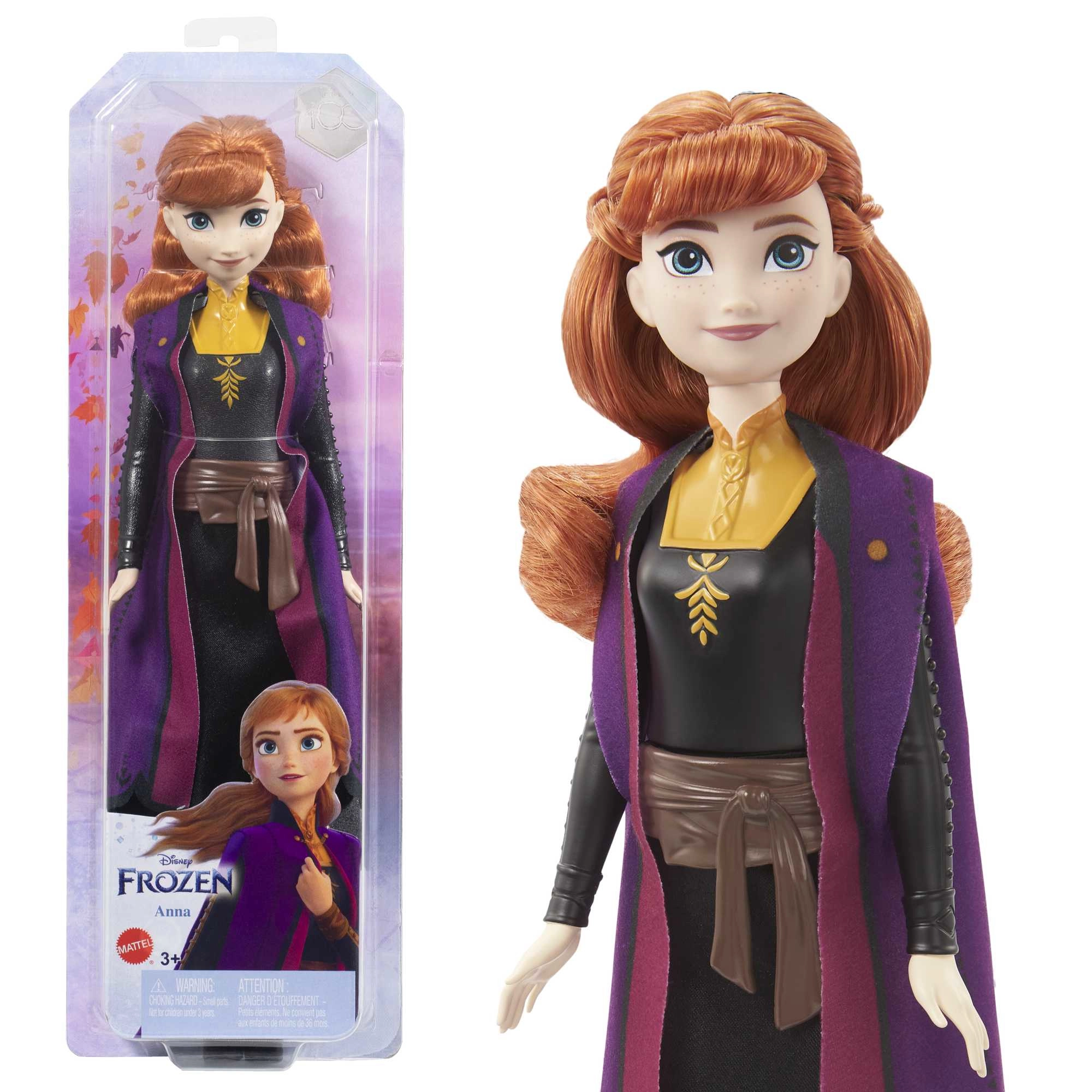 Mattel Anna Fashion Doll - Plastic Frozen Ice Skating Ages 3+