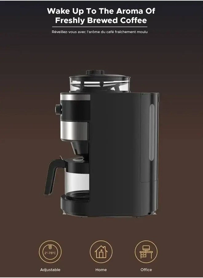 Coffee Brewer with Grinder LP10GCMWB