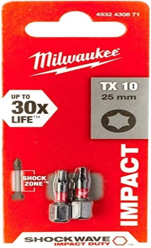 Milwaukee Shockwave Gen II - 1 Count 25 Millimeters